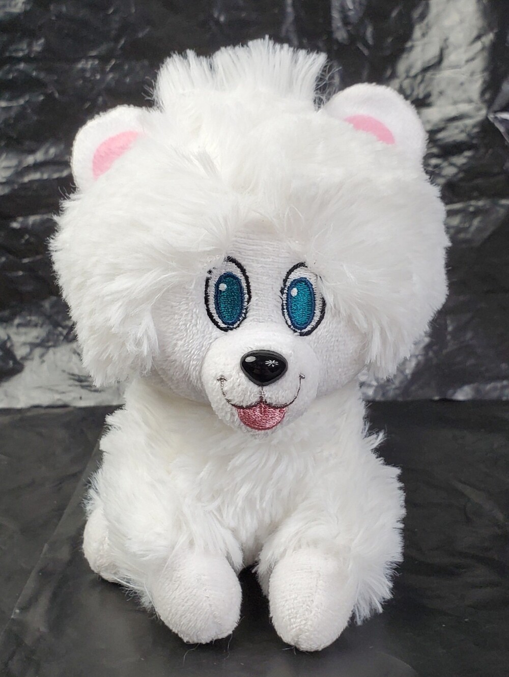 Disney Junior Minnie Mouse Happy Helpers Snowpuff Plush Poodle Puppy Dog - GUC